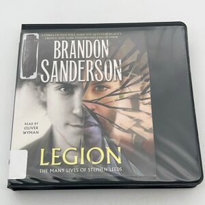 Legion‎ Many Lives Stephen Leeds Brandon Sanderson Audiobook CD